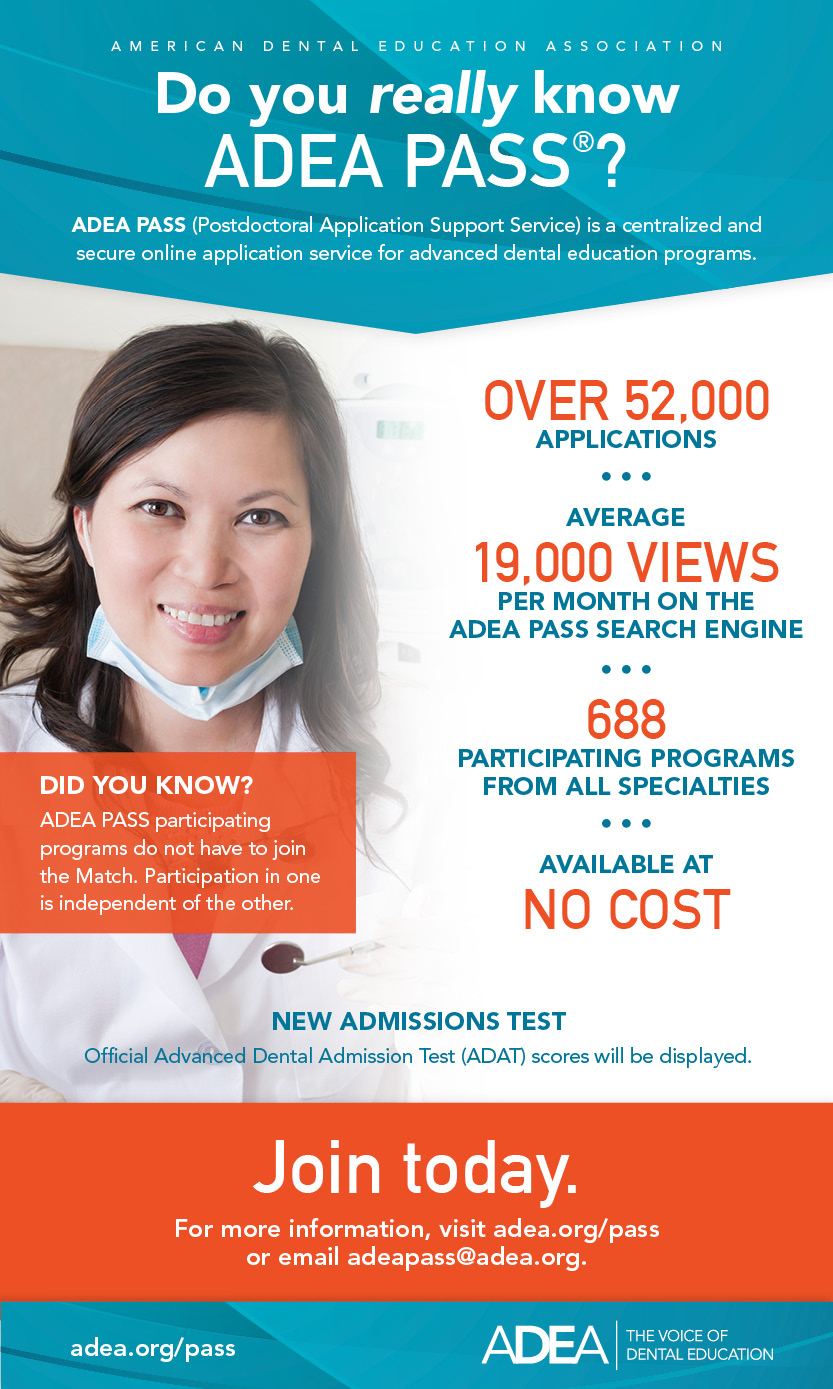 Do-You-Really-Know-ADEA-PASS Cover Do you know ADEA PASS Brochure