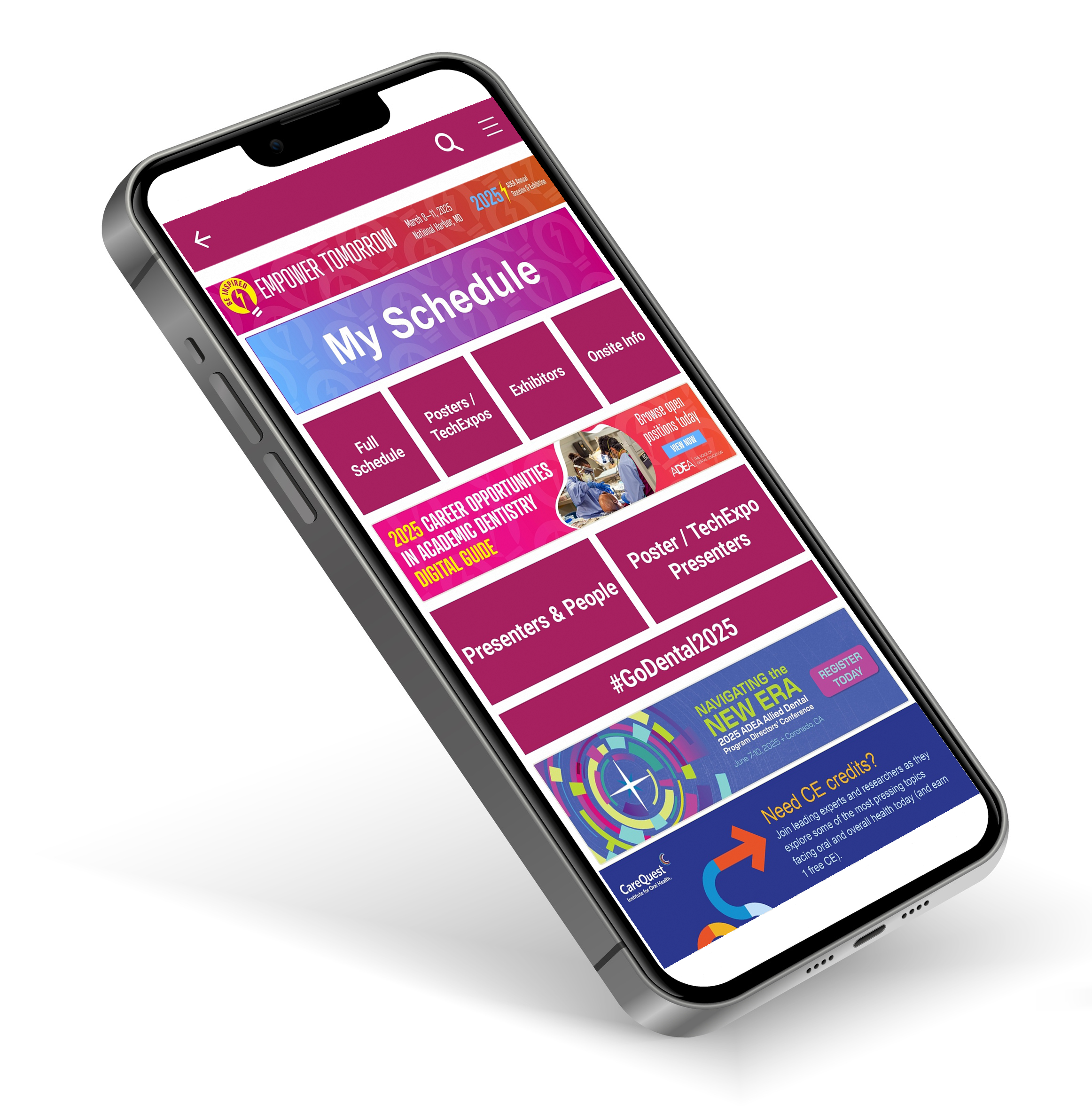 Mobile App image ADEA MobileApp Phone