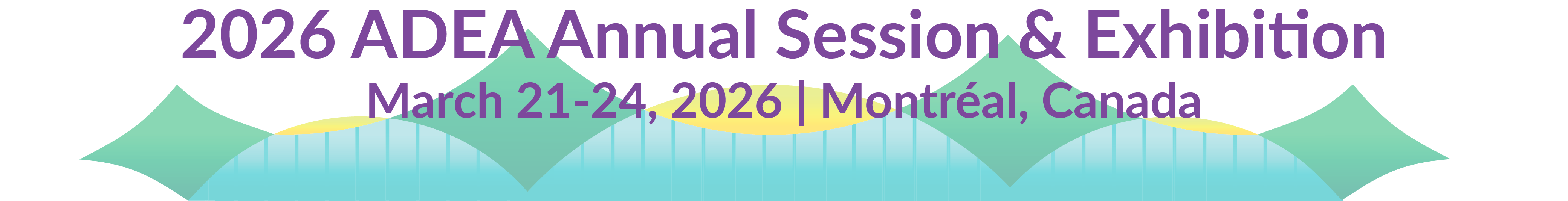 2026 ADEA Annual Session & Exhibition Header Image