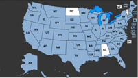 ADEA State Legislation Map